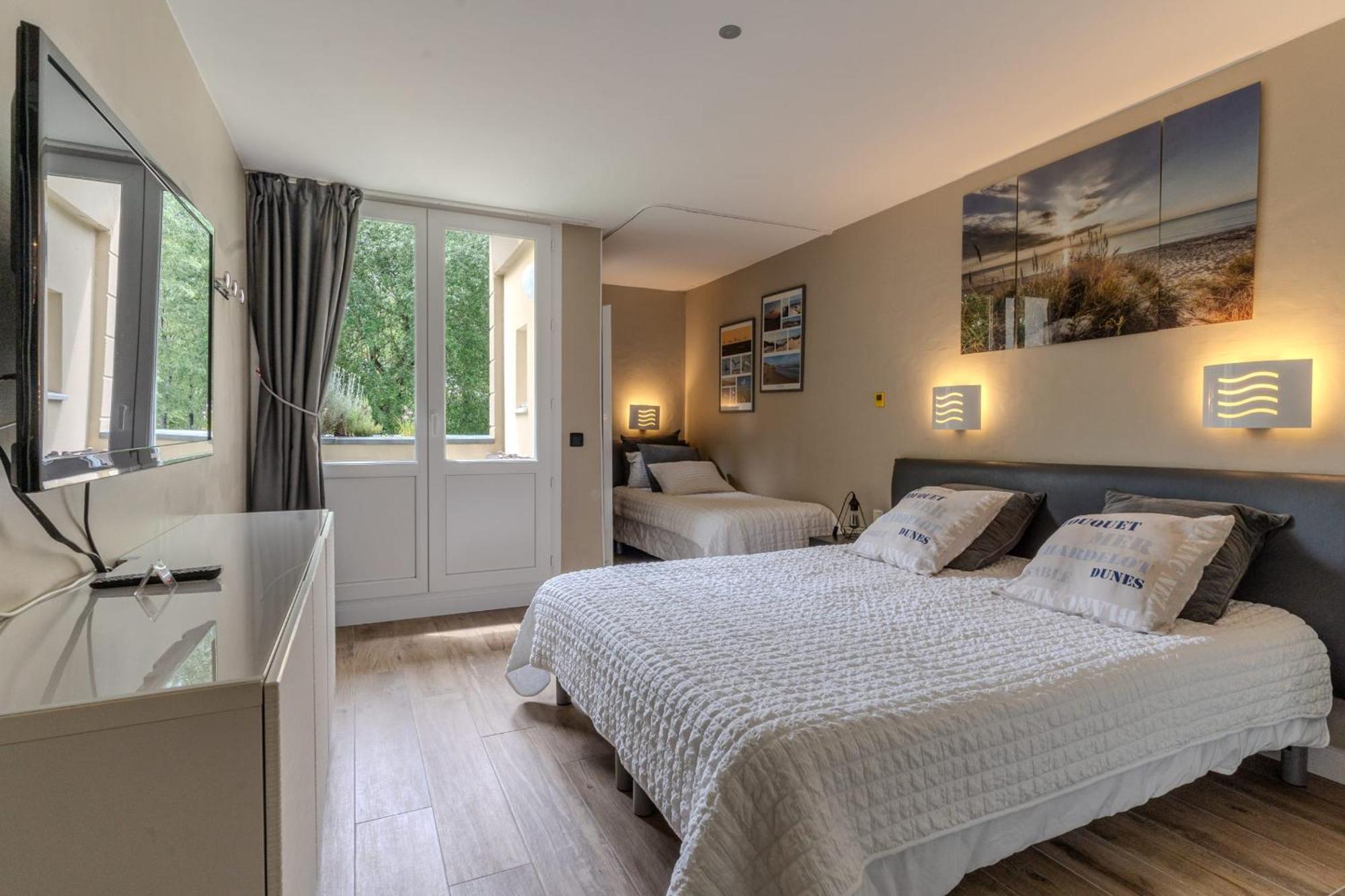 Very Nice Flat For 5 With Swimming Pool Tennis Court And Free Park Le Touquet Экстерьер фото